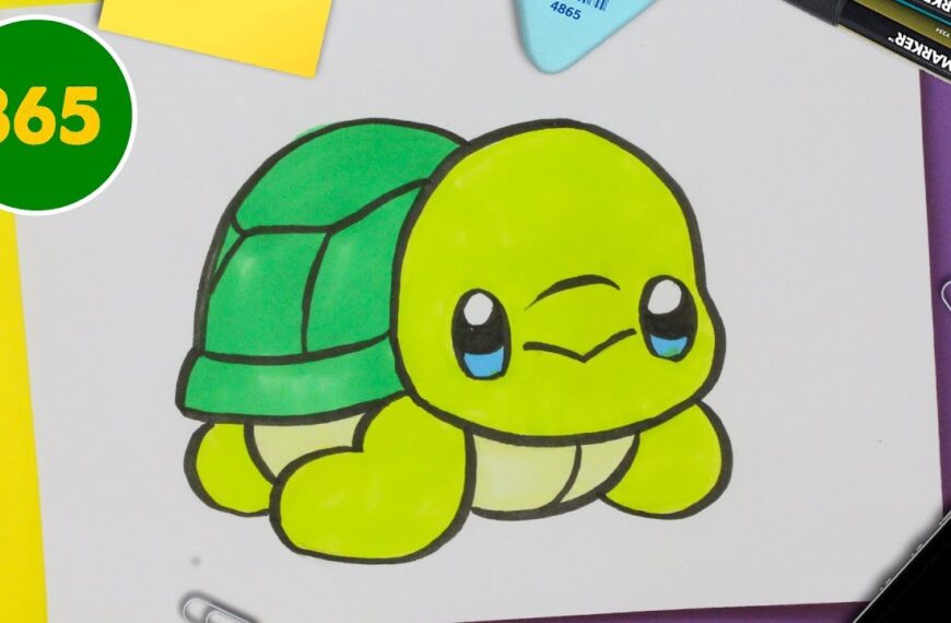 Comment dessiner une tortue kawaii ? Guide complet pour un adorable dessin